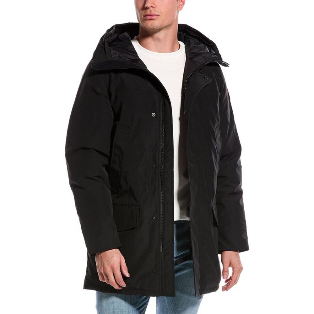Canada Goose Mens  Langford Parka, Black